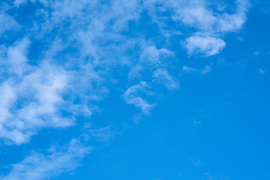 cloud, blue, sky, clouds, nature, color, landscape, atmosphere HD wallpaper