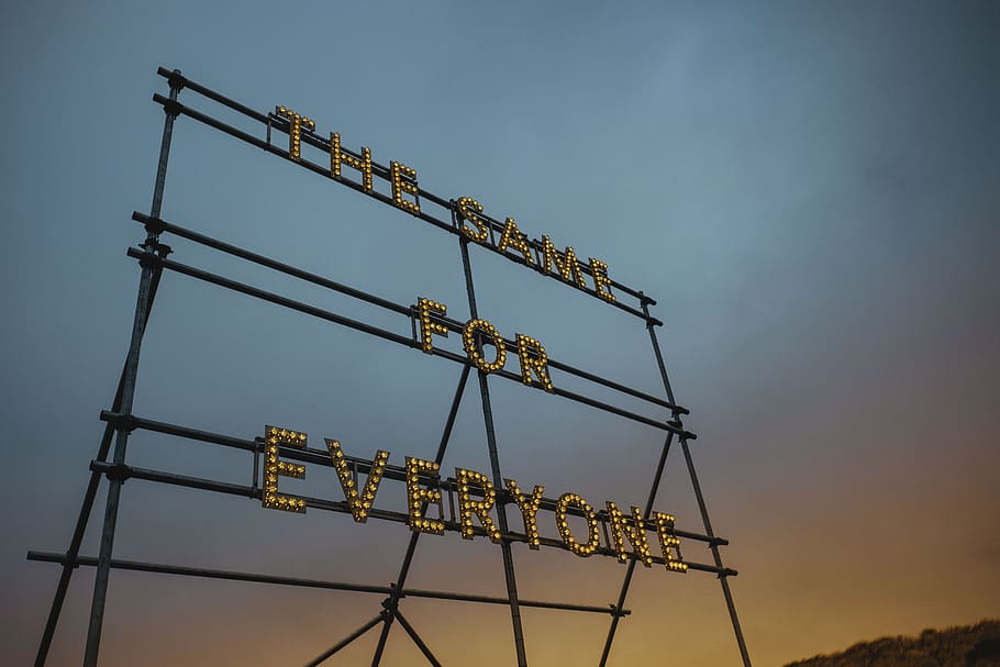 quote, statement, light, letters, lines, clouds, sky, dark HD wallpaper