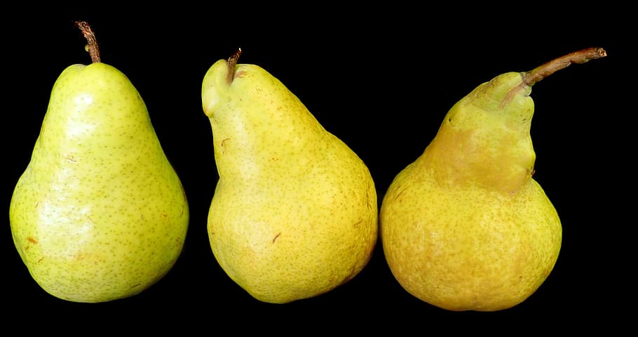 pears, ripe, fruit, organic, sweet, delicious, healthy eating, HD wallpaper