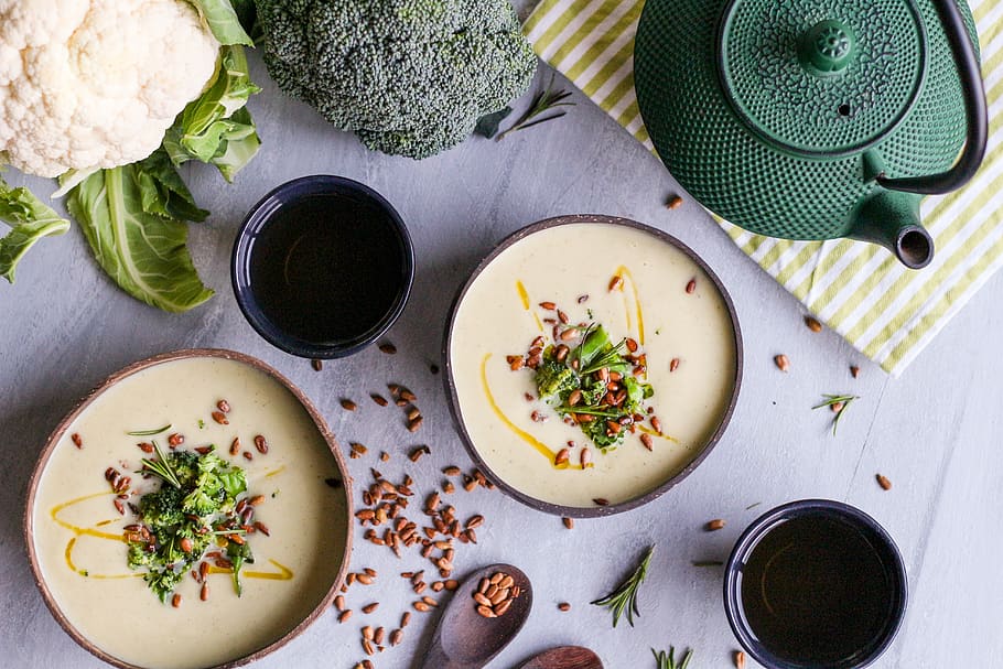 cooked soup, food and drink, healthy eating, bowl, wellbeing HD wallpaper