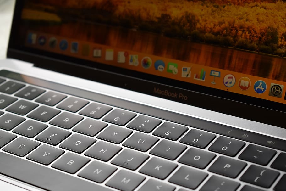 computer, apple, macintosh, laptop, office, technology, working HD wallpaper