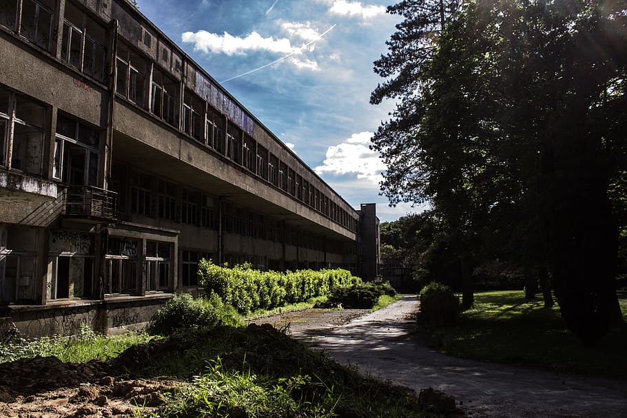 urban, exploration, abandoned, urbex, ruined, destruction, old HD wallpaper