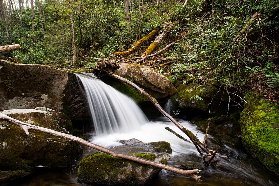 max patch, united states, waterfall, stream, scenics - nature HD wallpaper