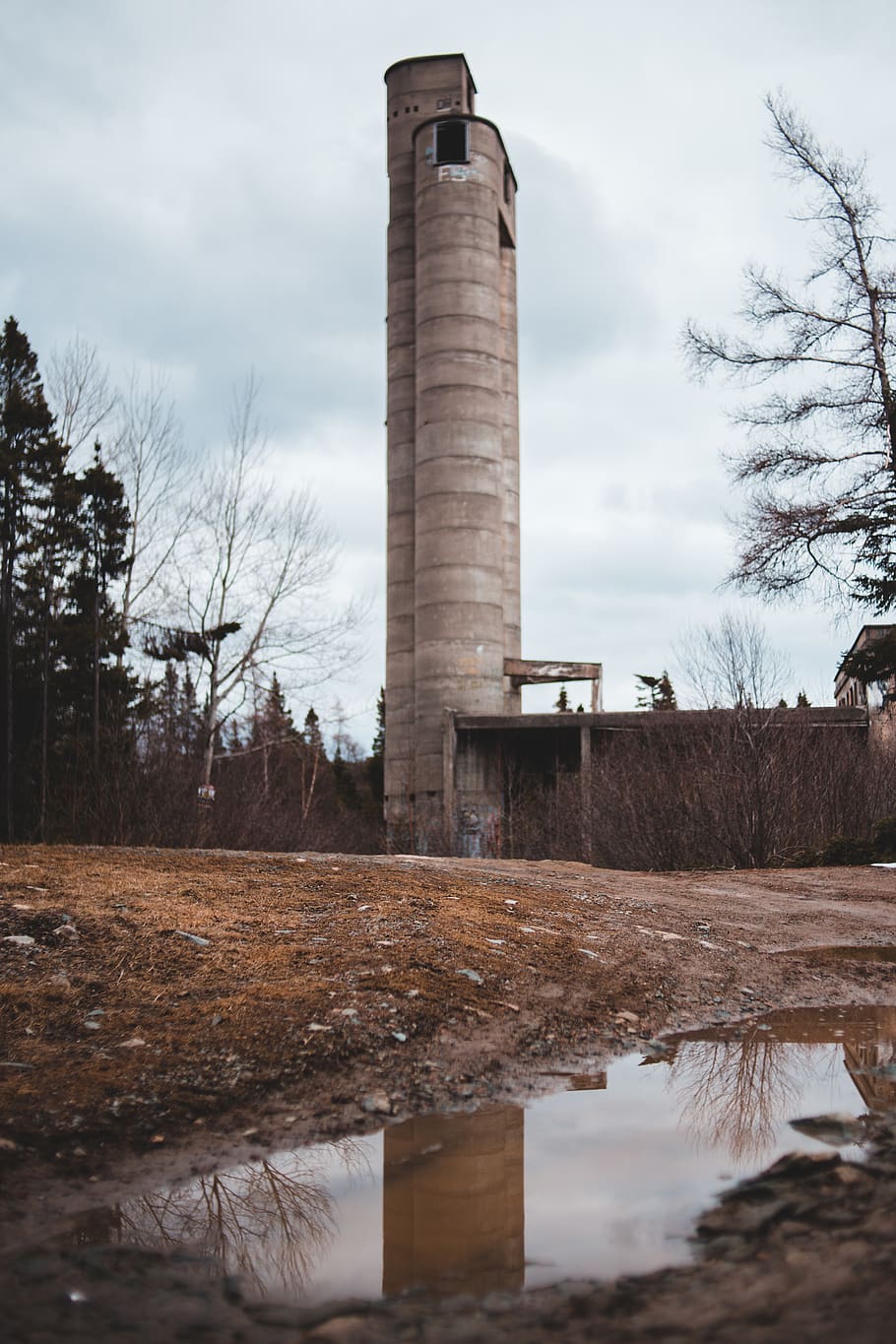 building, architecture, puddle, tower, lighthouse, beacon, monument HD wallpaper
