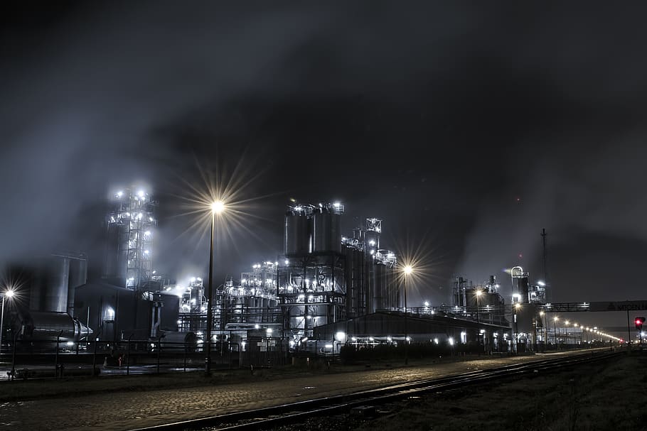 light, night, belgium, anvers, port, illuminated, building exterior HD wallpaper
