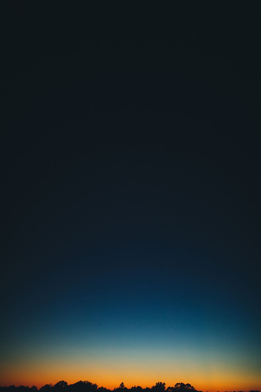 sunset, sunrise, dusk, night, evening, gradient, sky, orange HD wallpaper