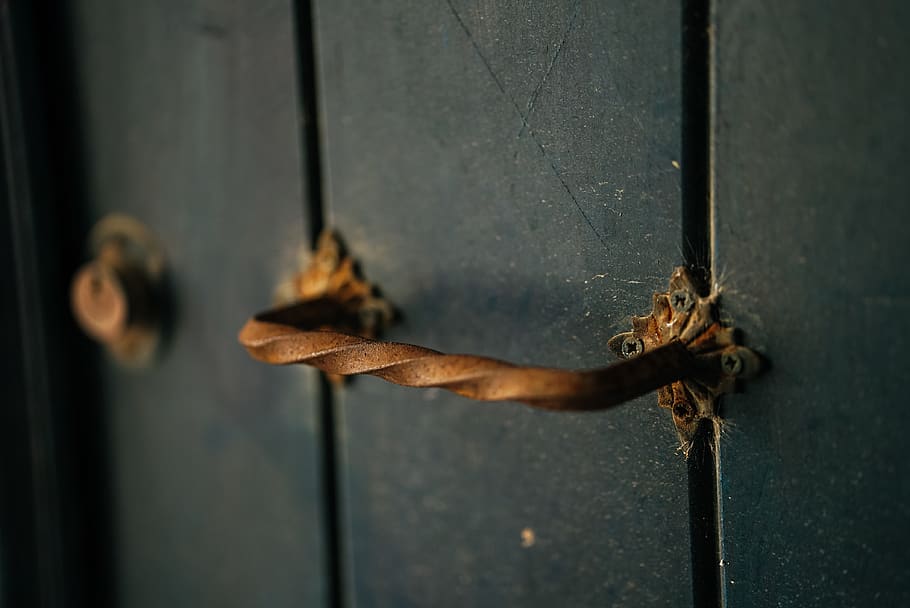 rust, lock, cyprus, lefkara, key, door, honey bee, animal, insect HD wallpaper