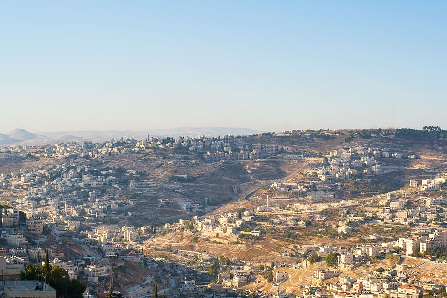 israel, jerusalem, city, cityscape, landscape, middle east