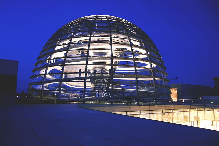 Reichstag Dome, Berlin, architecture, building, design, building exterior HD wallpaper