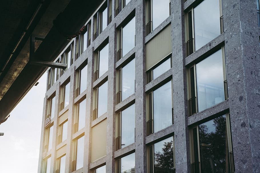 concrete building during day time, wallpaper, flare, architecture HD wallpaper