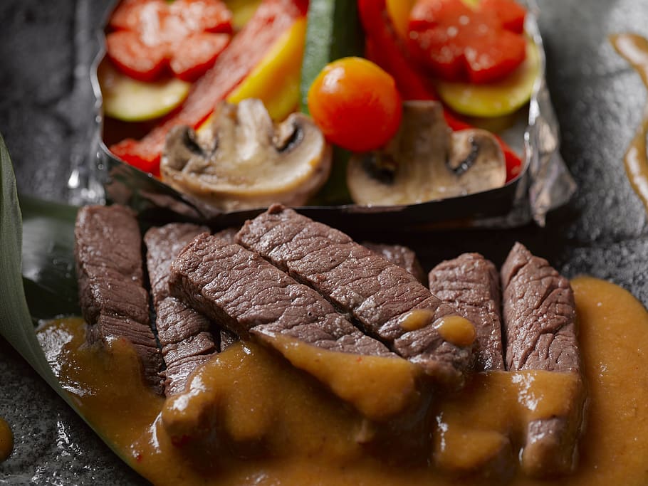 Cooked Meat, beef, delicious, dinner, dish, epicure, food, lunch HD wallpaper
