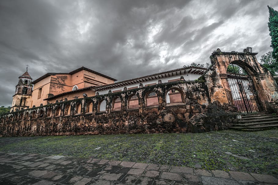 architecture, cloud - sky, built structure, building exterior HD wallpaper