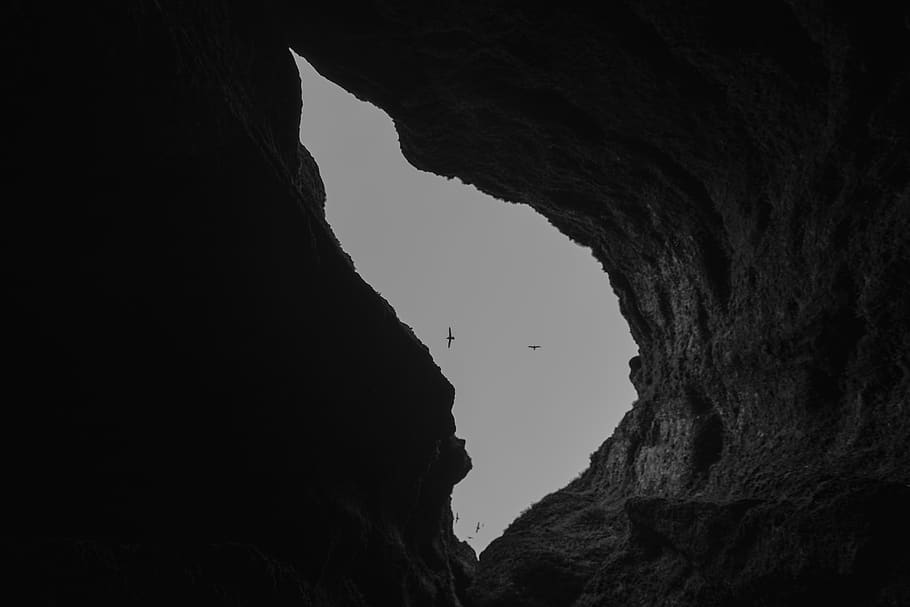 iceland, rock, rock formation, rock - object, silhouette, mountain HD wallpaper