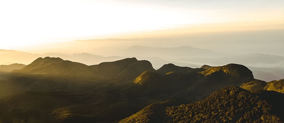 nature, outdoors, mountain range, countryside, hill, scenery HD wallpaper
