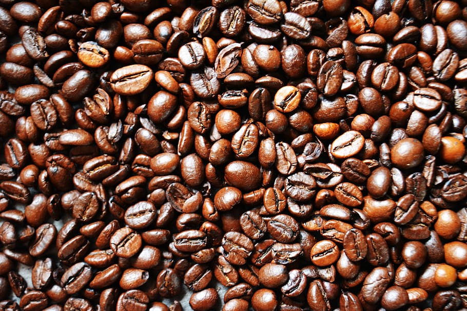 coffee, coffee beans, caffeine, black, aroma, espresso, encouraging, HD wallpaper