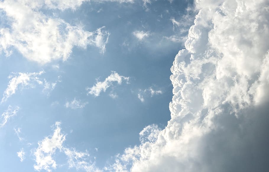 japan, bunkyo, 東京, clouds, blue, sky, cloud - sky, cloudscape HD wallpaper
