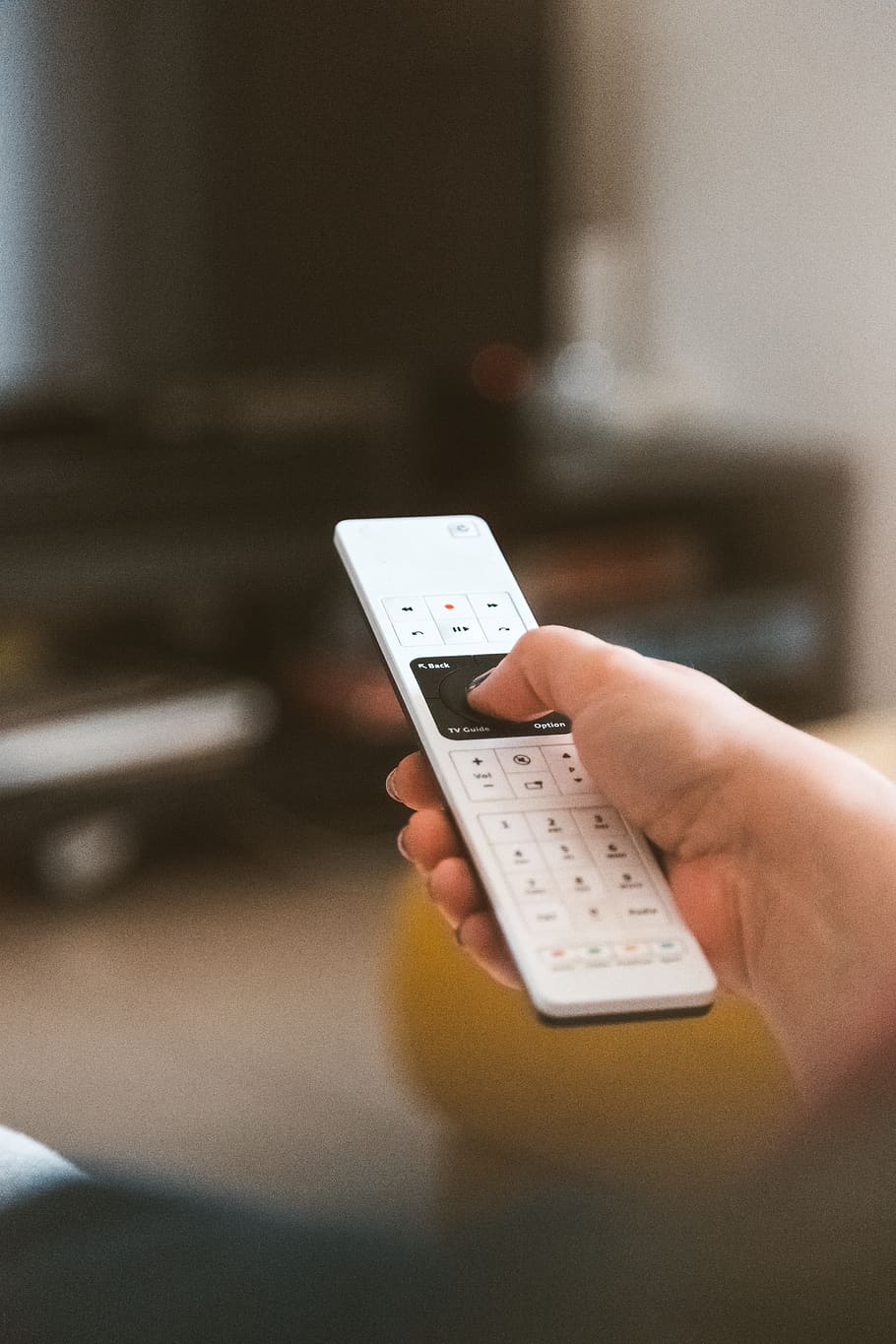 White Remote, controller, hand, human hand, human body part, technology HD wallpaper