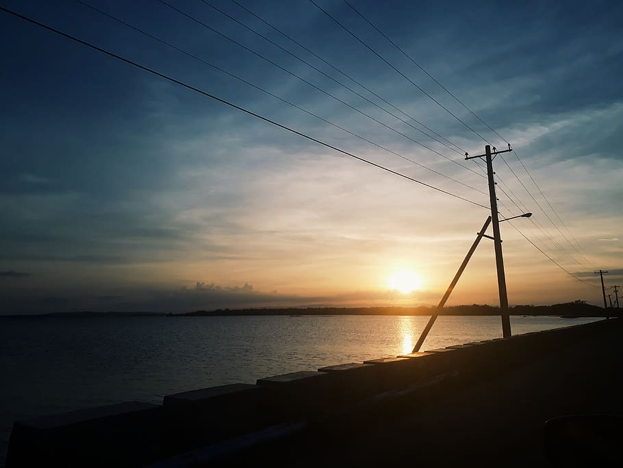 philippines, calape, sky, sunset, cloud - sky, scenics - nature HD wallpaper