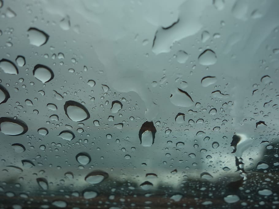 rain, window, drop, wet, water, full frame, backgrounds, glass - material HD wallpaper