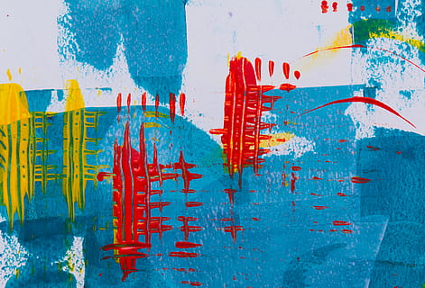 abstract painting, modern art, wall, texture, drawing, mural HD wallpaper