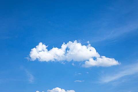 air, atmosphere, background, beautiful, blue, blue-sky, bright HD wallpaper