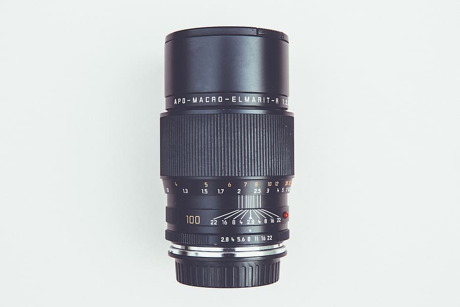 Black Camera Lens, 28mm, 35mm, 80ties, 90mm, analog, Analogue