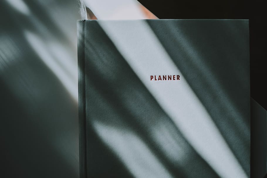 closed Planner book, text, indoors, studio shot, striped, business HD wallpaper