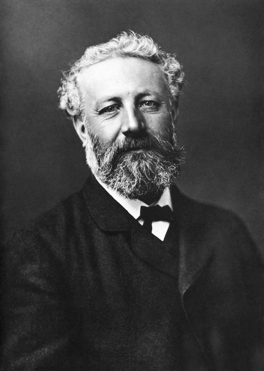 jules, verne, actor, writer, english, scientist, personality, HD wallpaper