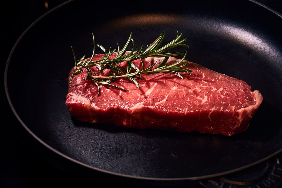 meat, roast beef, delicious, food, fresh, piece, meal, fry, HD wallpaper