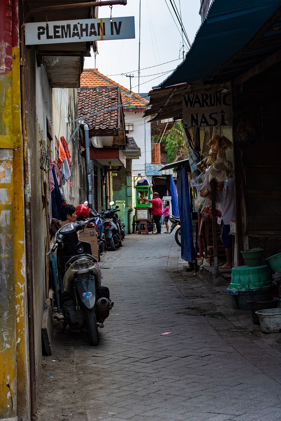 indonesia, surabaya, jl plemahan iv, street, street photography, HD wallpaper