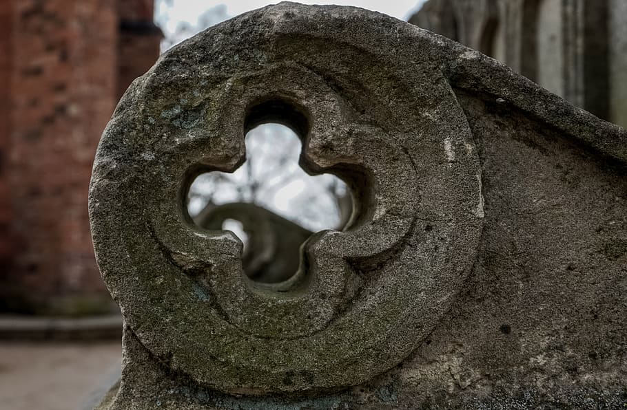 sharpness, blur, old, sculpture, stone, close-up, architecture HD wallpaper