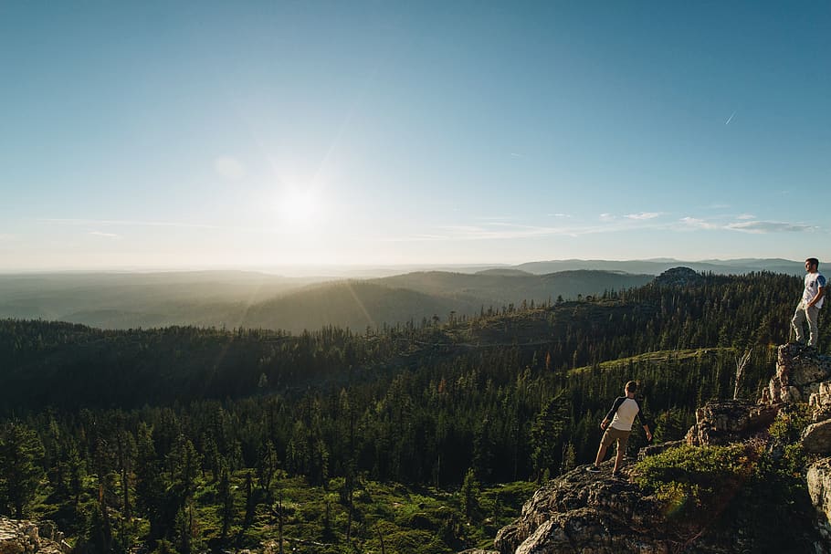 sky, beauty in nature, mountain, scenics - nature, environment HD wallpaper