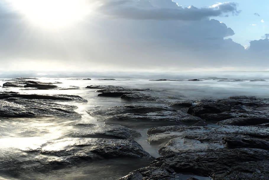 Морей лонг. Sea-Coast-Ocean-Horizon-cloud-Sky-Shore-Wave-Bay-body-of-Water-Wind-Wave-117135. Exposure in Waves.