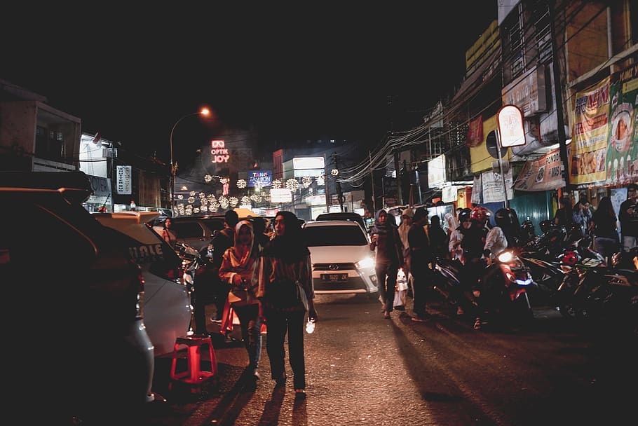 indonesia, pasar lama tangerang (tangerang night culinary)