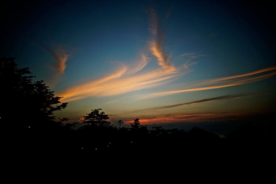 horizon, light, cloud, sky, sun, sunrise, sunset, sunlight HD wallpaper