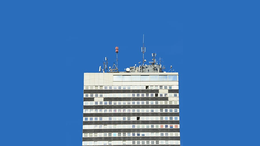 hungary, veszprém, building, blue, architecture, built structure HD wallpaper