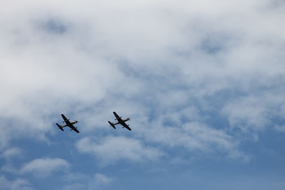 colombia, bogotá, planes, cloud - sky, air vehicle, flying, HD wallpaper