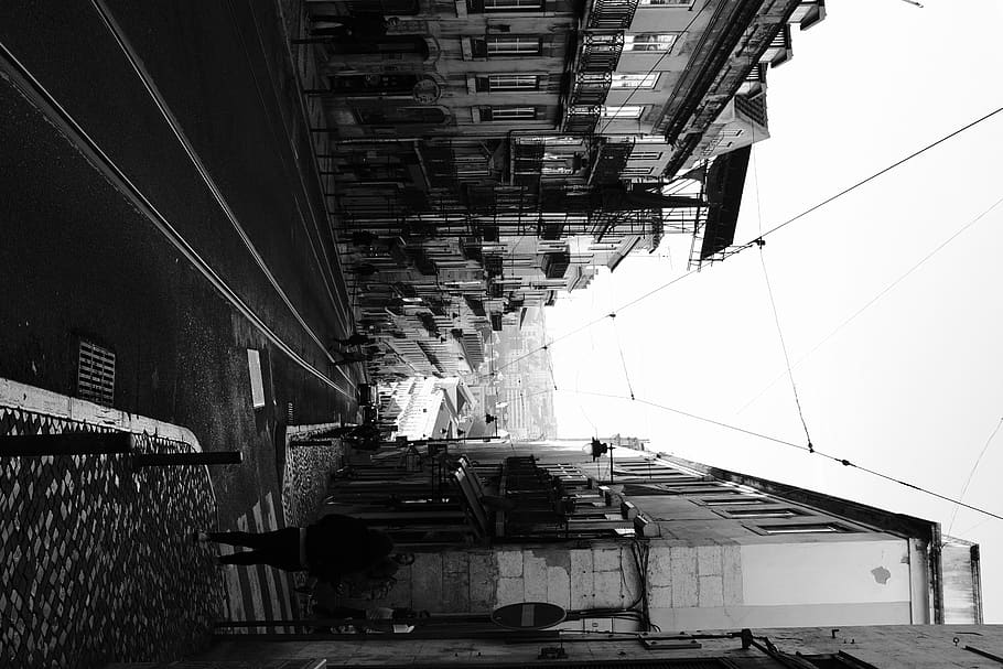 person, human, path, asphalt, tarmac, walkway, pavement, sidewalk HD wallpaper
