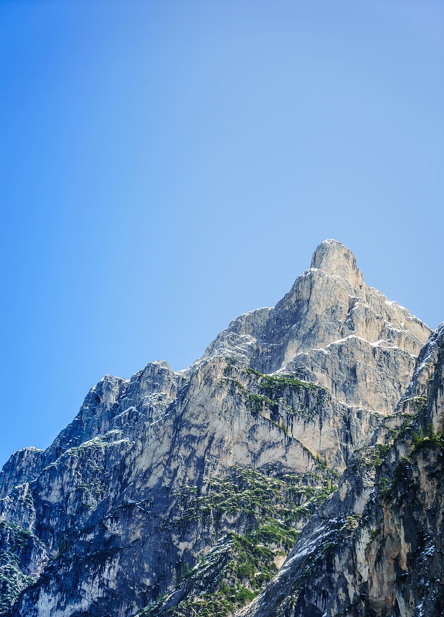 mountain, outdoors, nature, mountain range, peak, ice, slope HD wallpaper