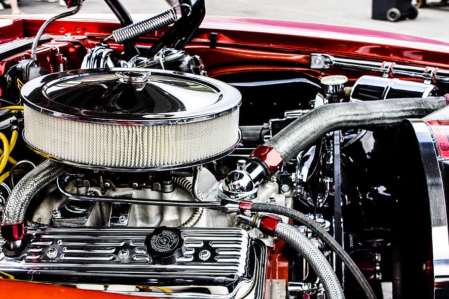 motor, auto, drive, vehicle, machine, transport system, chrome HD wallpaper