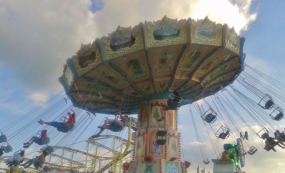 ride, joy, activity, fun, trip, park, amusement park, amusement park ride HD wallpaper