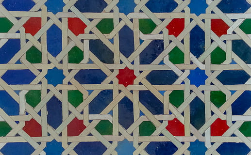 modern art, pattern, rug, background, wallpaper, zellige, tile HD wallpaper