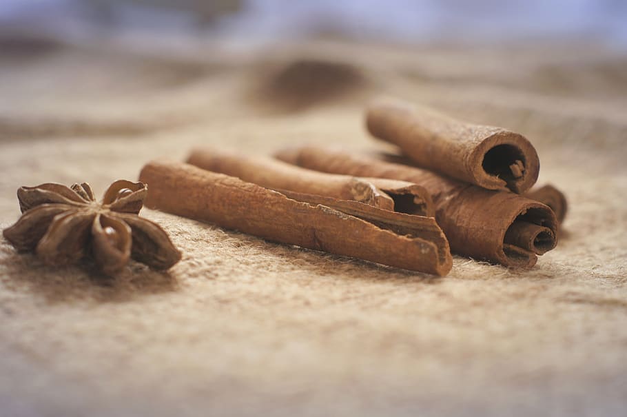 spices, anise, cinnamon, kitchen, star, grace, the smell of HD wallpaper