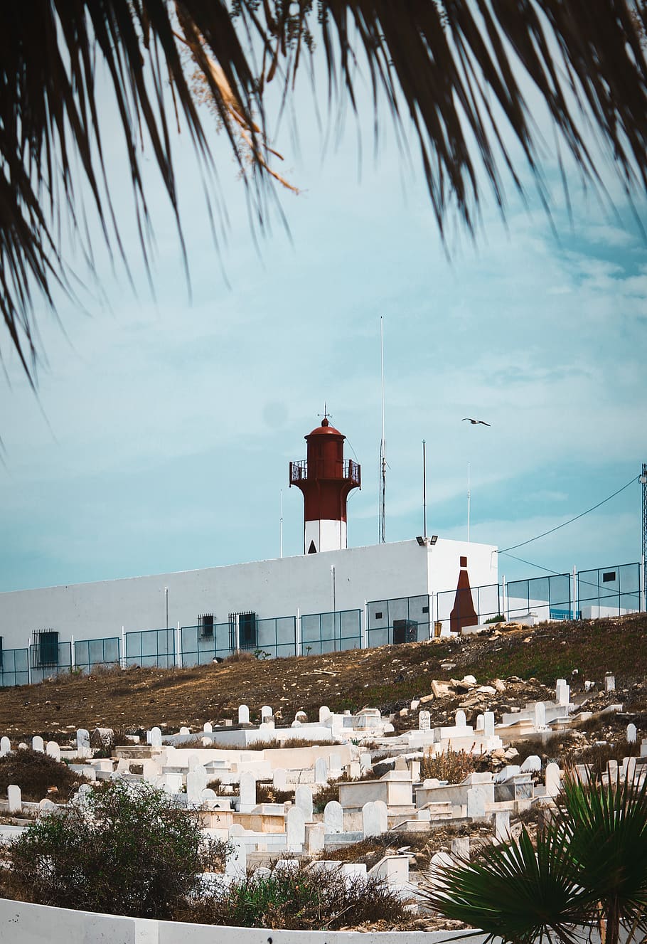 building, architecture, tower, lighthouse, beacon, tunisia HD wallpaper