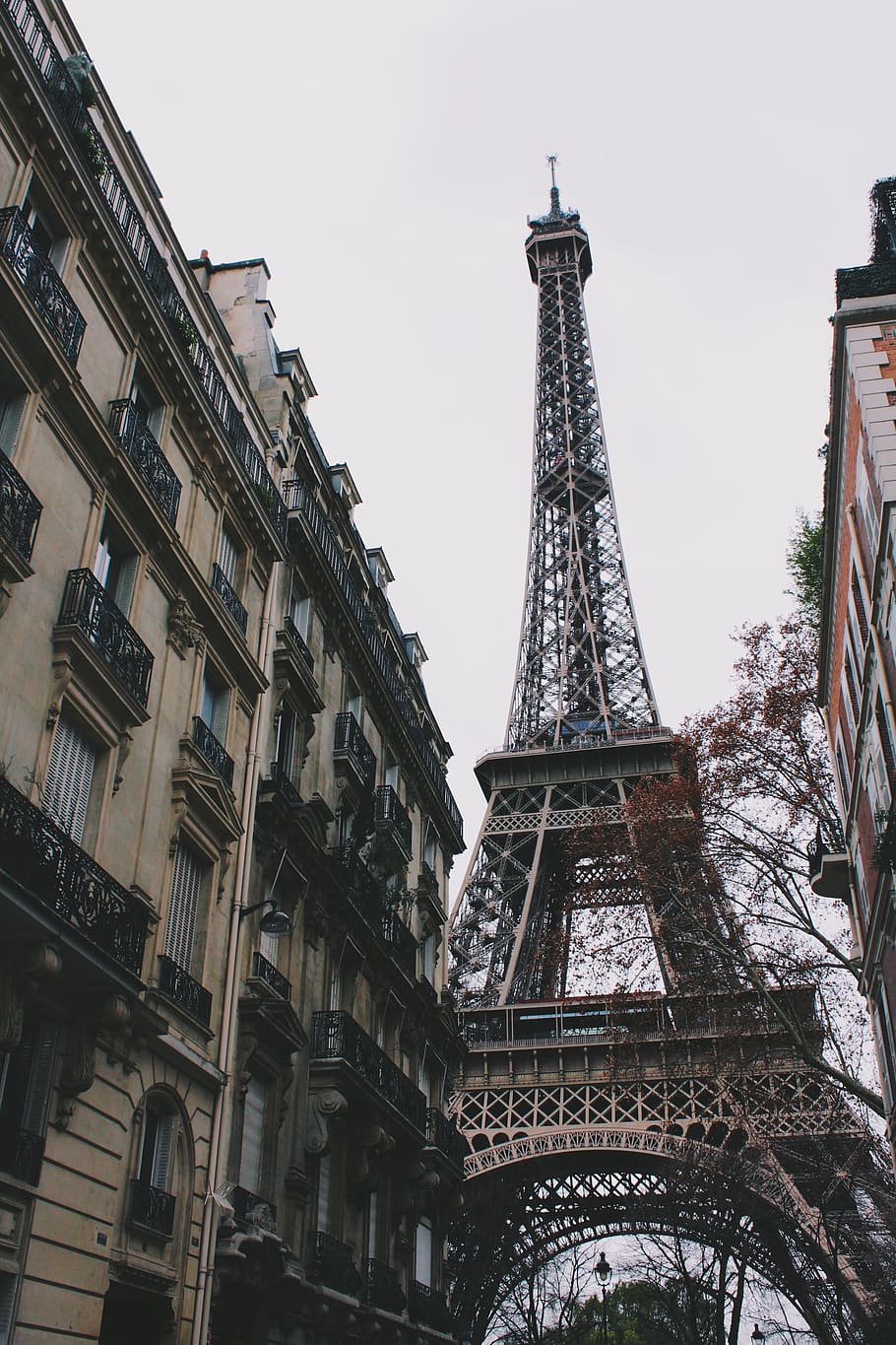 Eiffel Tower, architecture, building, spire, steeple, city, urban