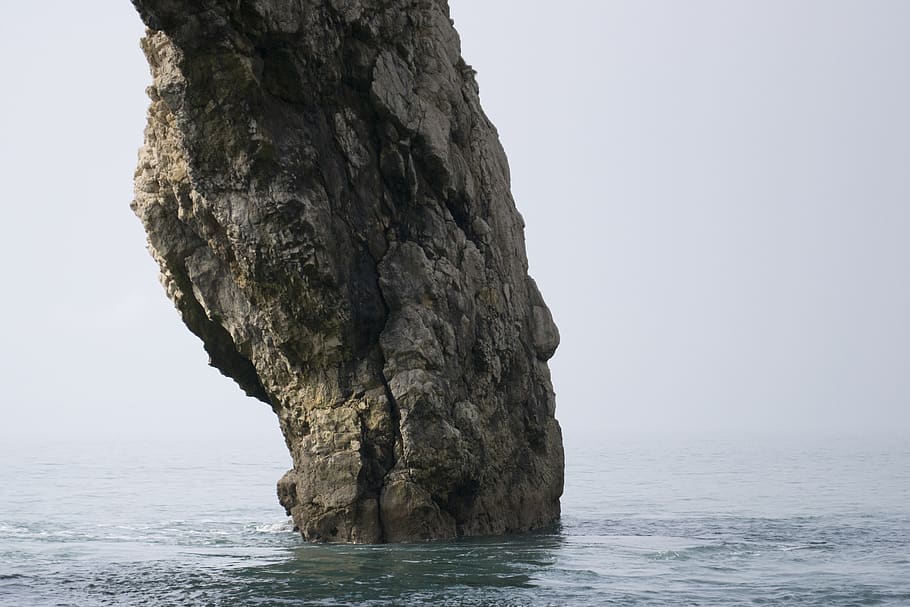 coast, rock, sea, waves, england, dorset, water, rock - object HD wallpaper