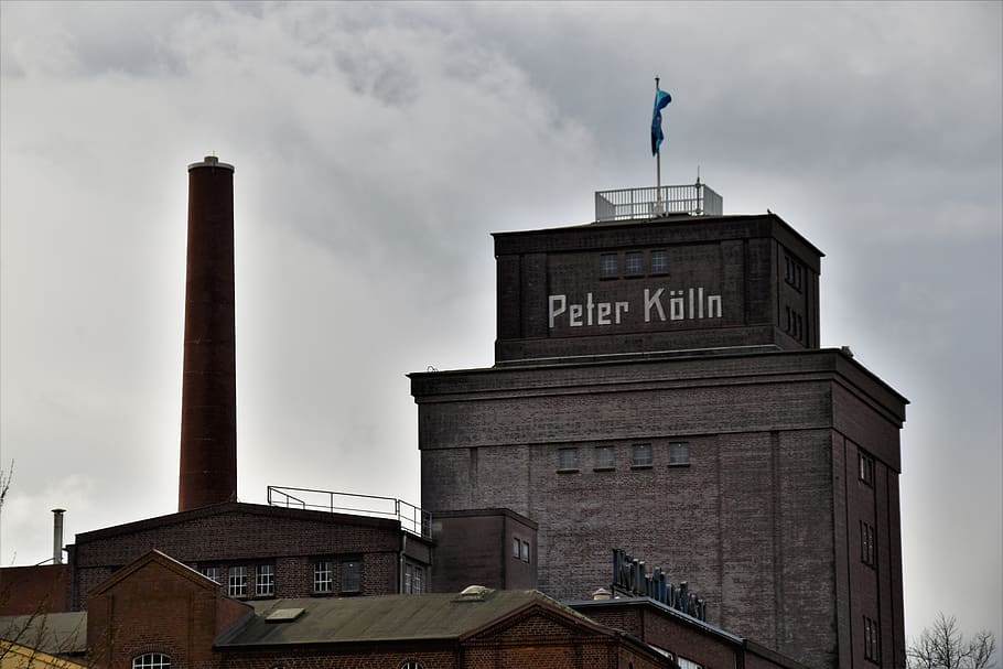 Peter Kolln building, factory, damm 8, germany, elmshorn, urban HD wallpaper
