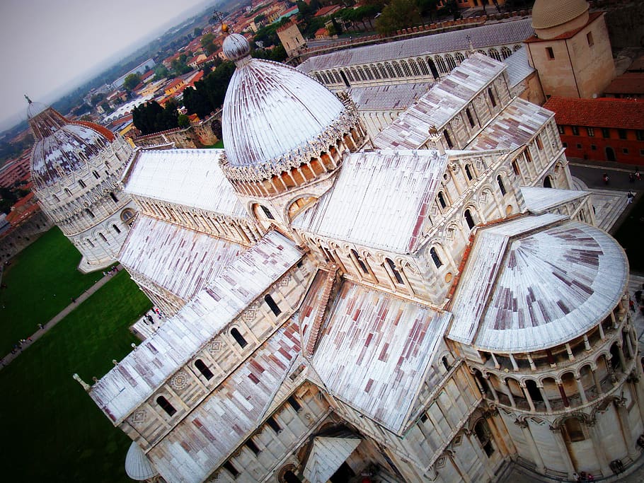italy, province of pisa, kathedral, maria, piazza dei miracoli, HD wallpaper