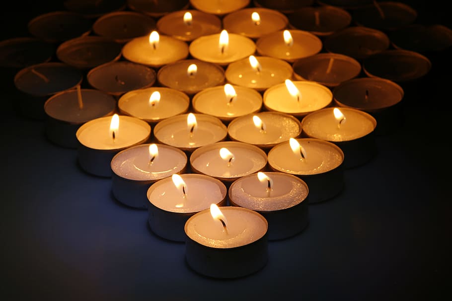 candle, candles, wax, flame, fire, light, burning, illuminated HD wallpaper