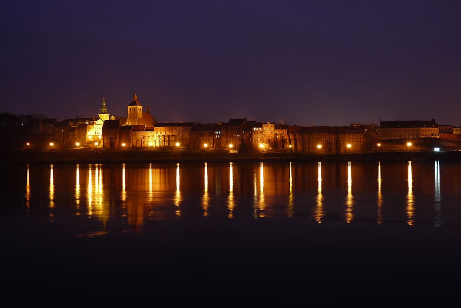 architecture, built structure, building exterior, illuminated HD wallpaper